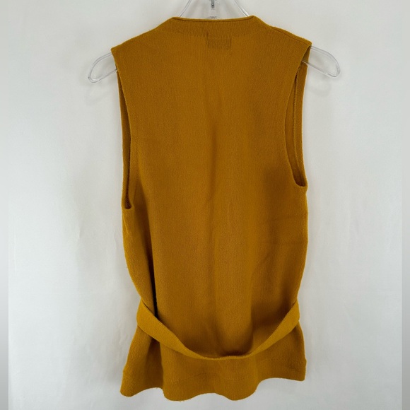 Vintage The Pit On Shop Yellow Knit Vest Sweater Vest - Picture 6 of 8